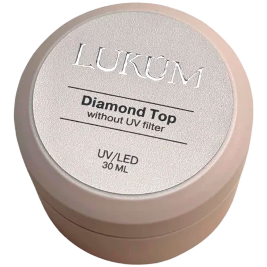 Lukum Топ для ногтей Diamond Top, 30 мл