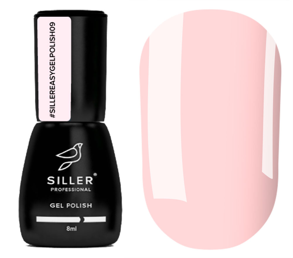 Siller One-step gel polish for nails One-step gel polish EASY No. 09, 8 ml Siller One-step gel polish for nails One-step gel polish EASY No. 09, 8 ml