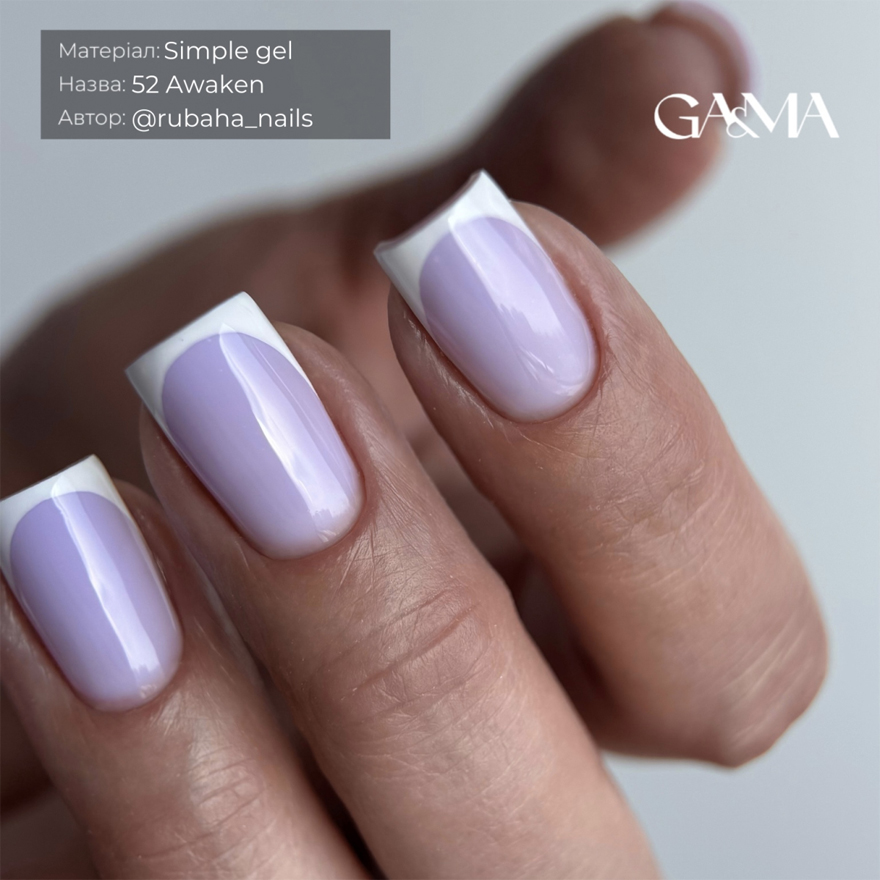 GA&MA Gel sample Simple gel 001 Clear, 15 ml