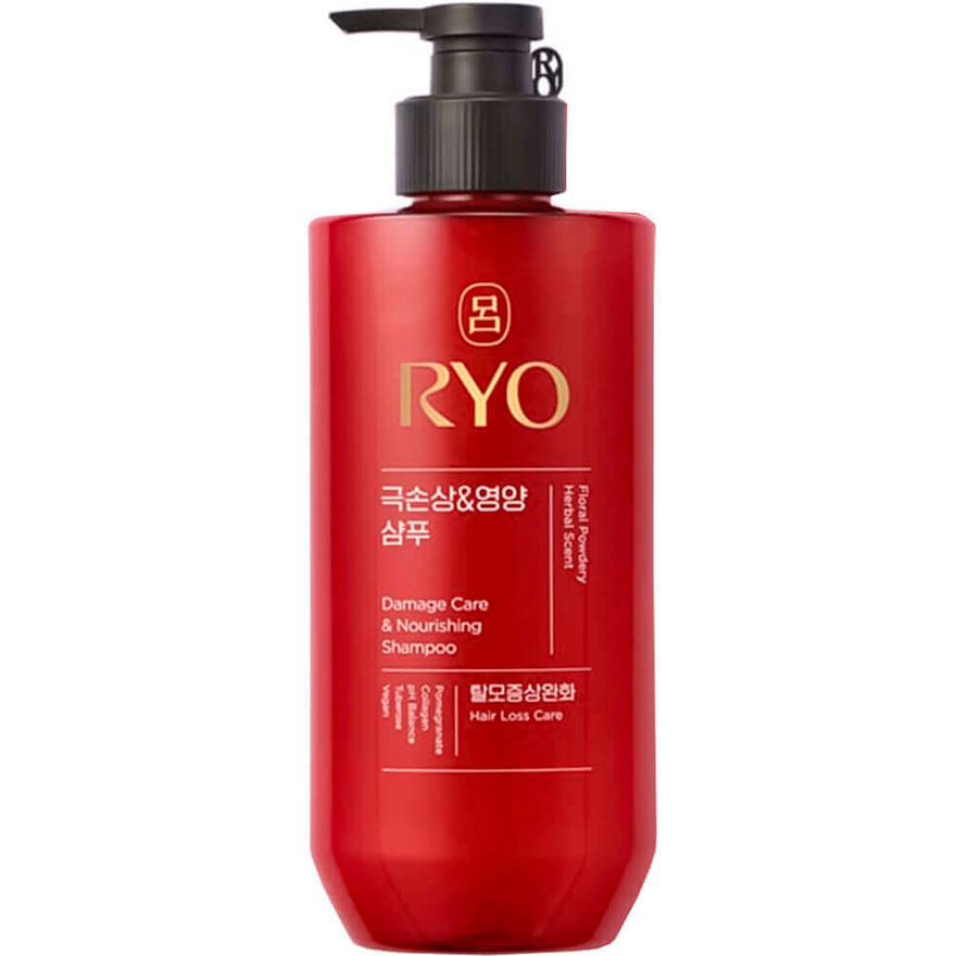 RYO Damage Care & Nourishing Shampoo, Hair Shampoo, 592 ml