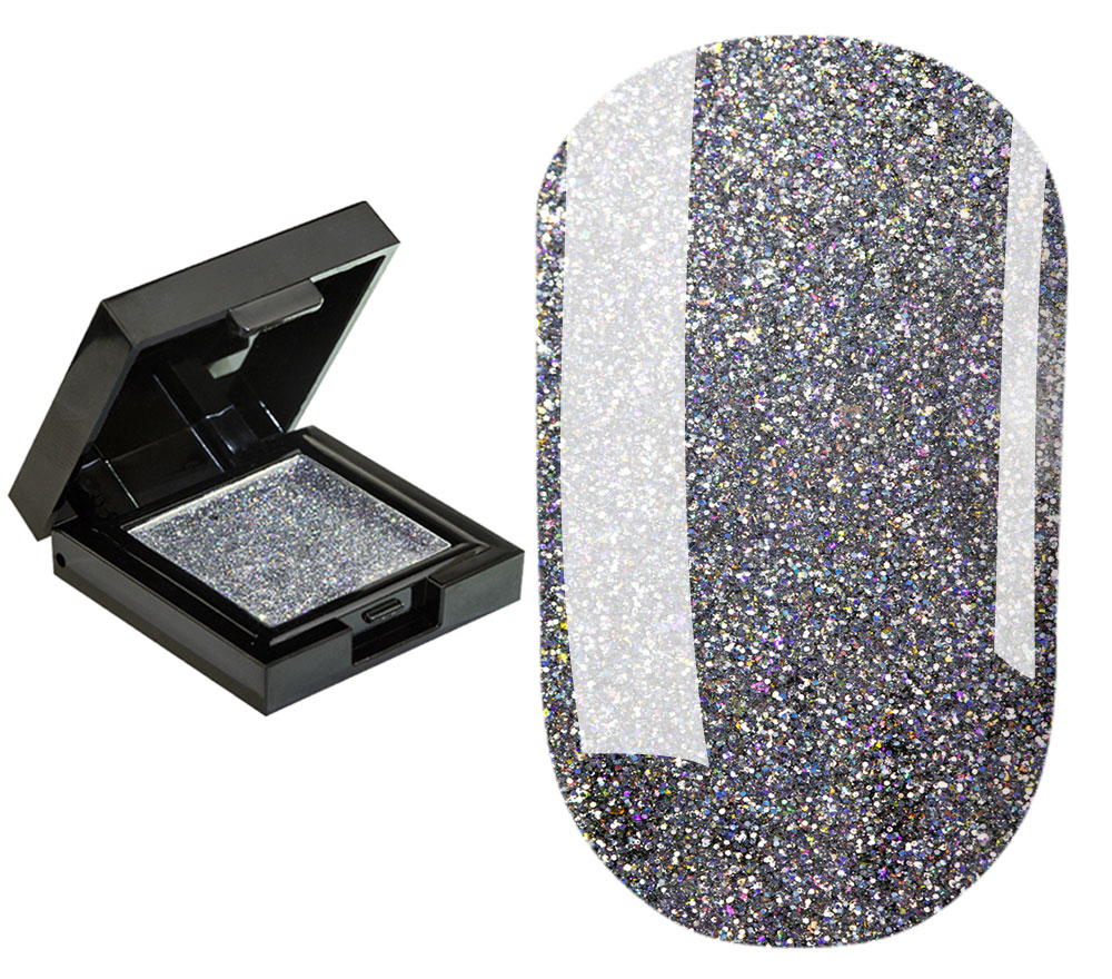 FOX Mystic Gel №001 (silver, reflective), 5 ml
