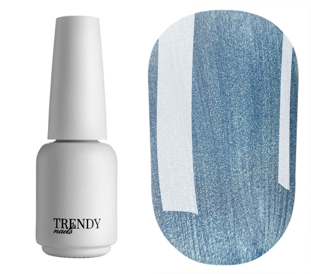 Trendy Nails Гель-лак Gel Polish Cat Eye's Gummy Bear "Aqua Teddy", 5 мл Trendy Nails Гель-лак Gel Polish Cat Eye's Gummy Bear "Aqua Teddy", 5 мл