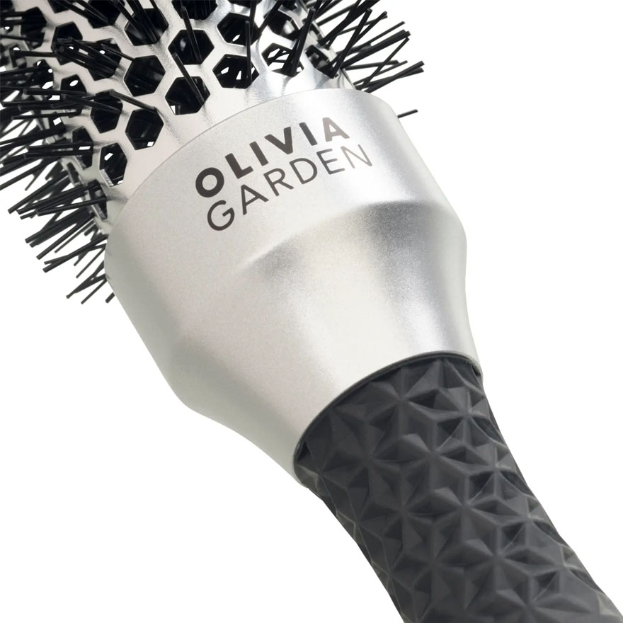 Olivia Garden Thermobrushing Essential Blowout Classic Silver 25 mm