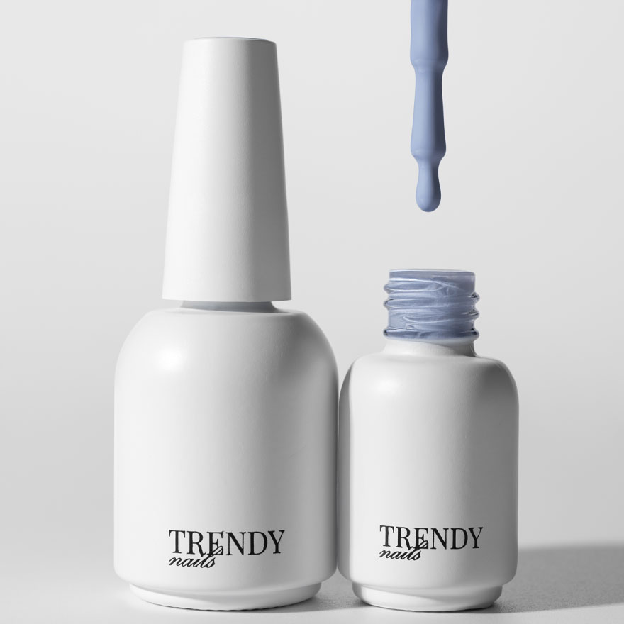Trendy Nails Гель-лак Gel Polish "Baby Fog", 10 мл