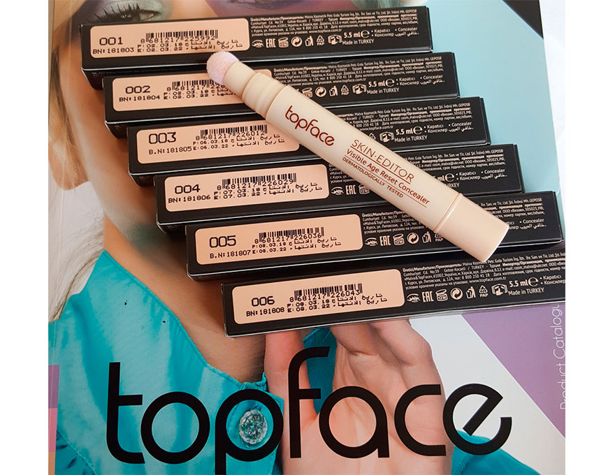 Консилер TopFace Skin-Editor Concealer PT466, №01, 5,5 мл Консилер TopFace Skin-Editor Concealer PT466, №01, 5,5 мл