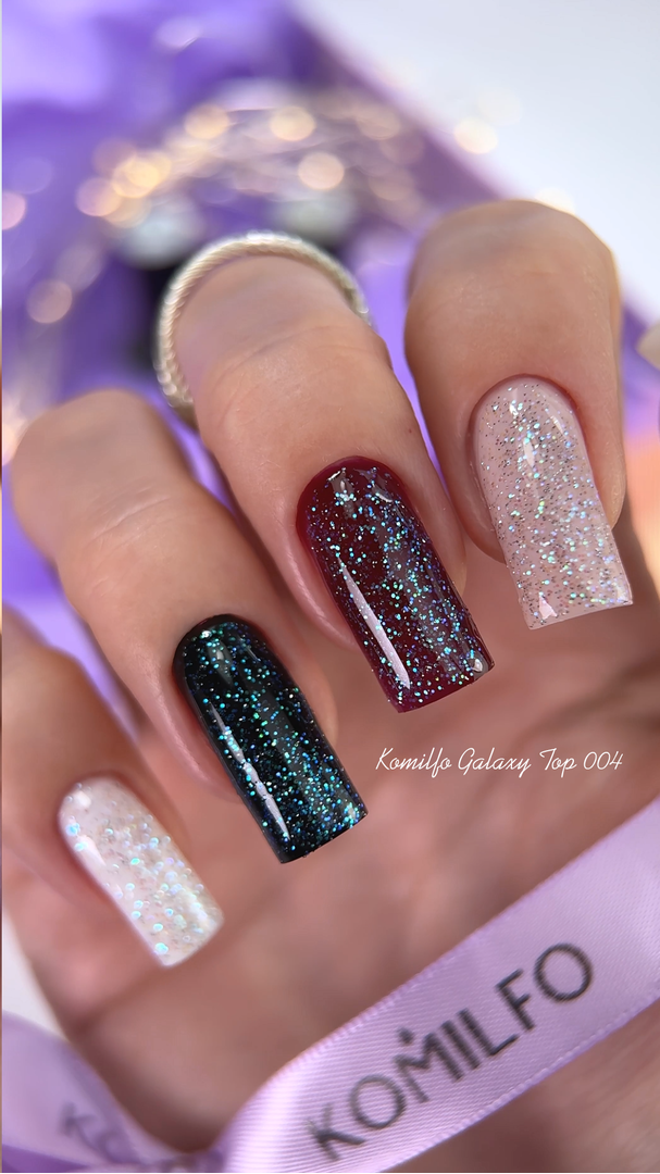 Komilfo Top for nails Galaxy Top 004, 8 ml Komilfo Top for nails Galaxy Top 004, 8 ml