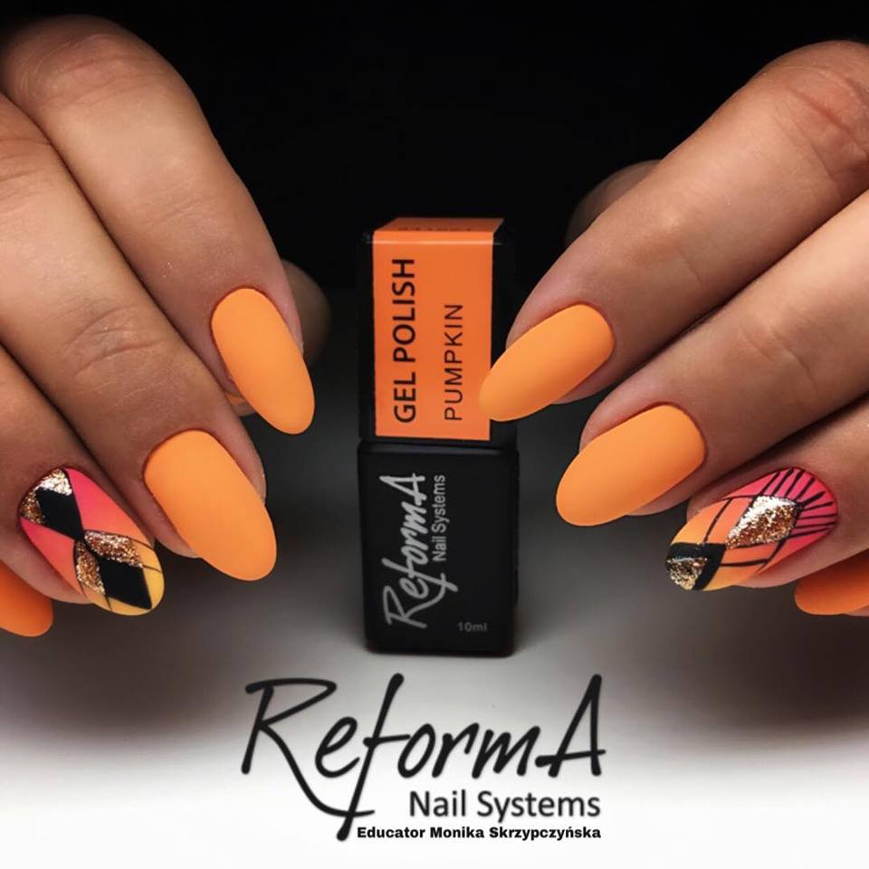 Reforma Gel Polish, Pumpkin (pumpkin, enamel), 10 ml