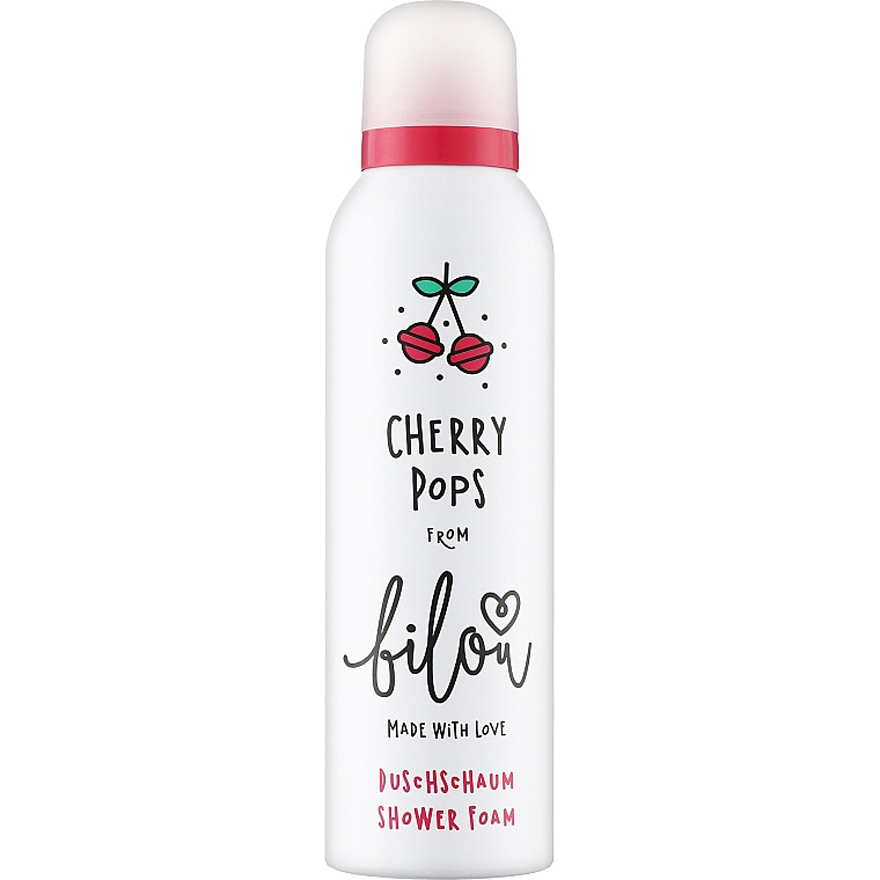 Bilou Shower foam Cherry Pops, 200 ml