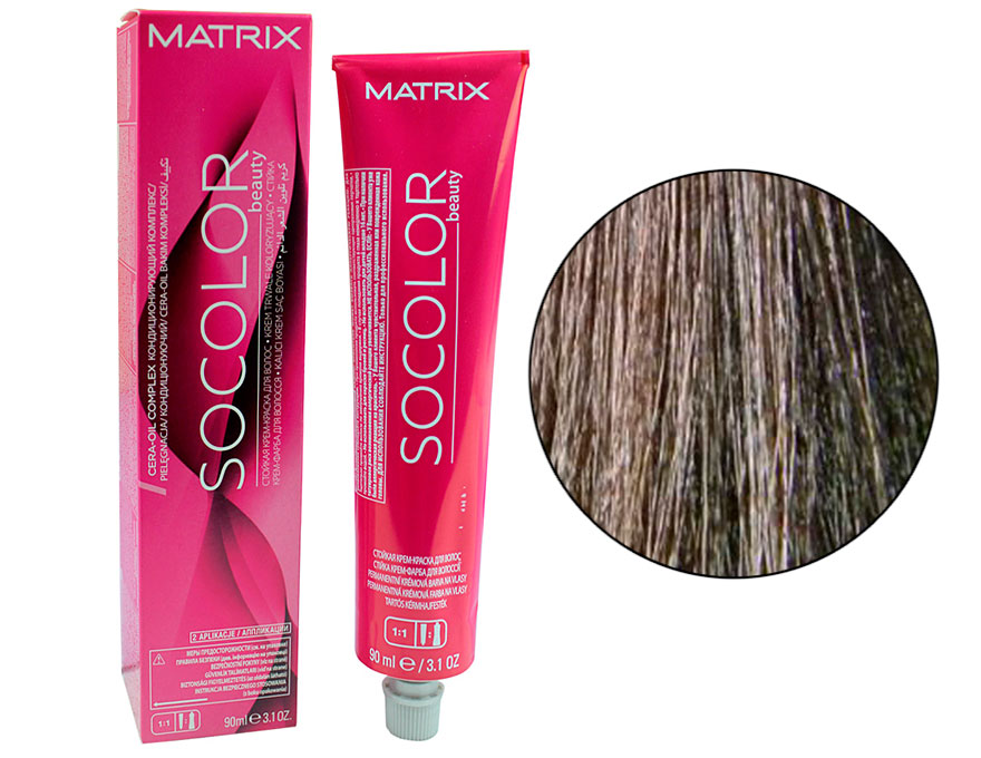 Крем-краска для волос Matrix So Color 4N (4.0) натуральный шатен, 90 мл