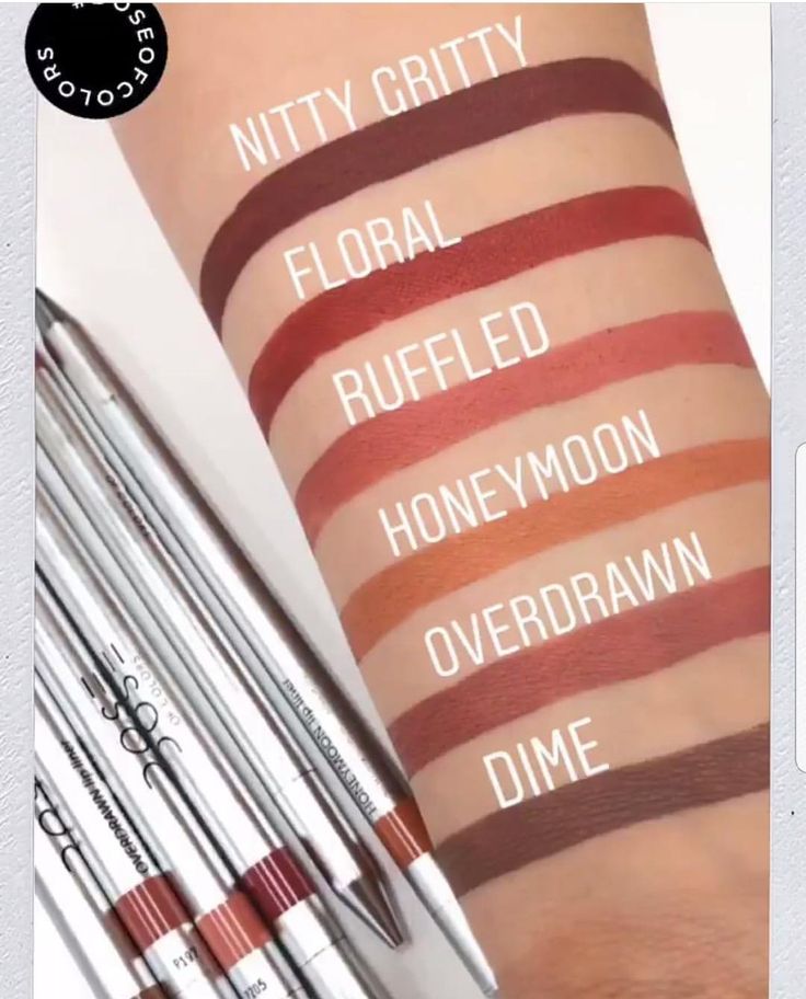 Dose Of Colors Lip Liner Floral - Lip Liner 0.2g Dose Of Colors Lip Liner Floral - Lip Liner 0.2g