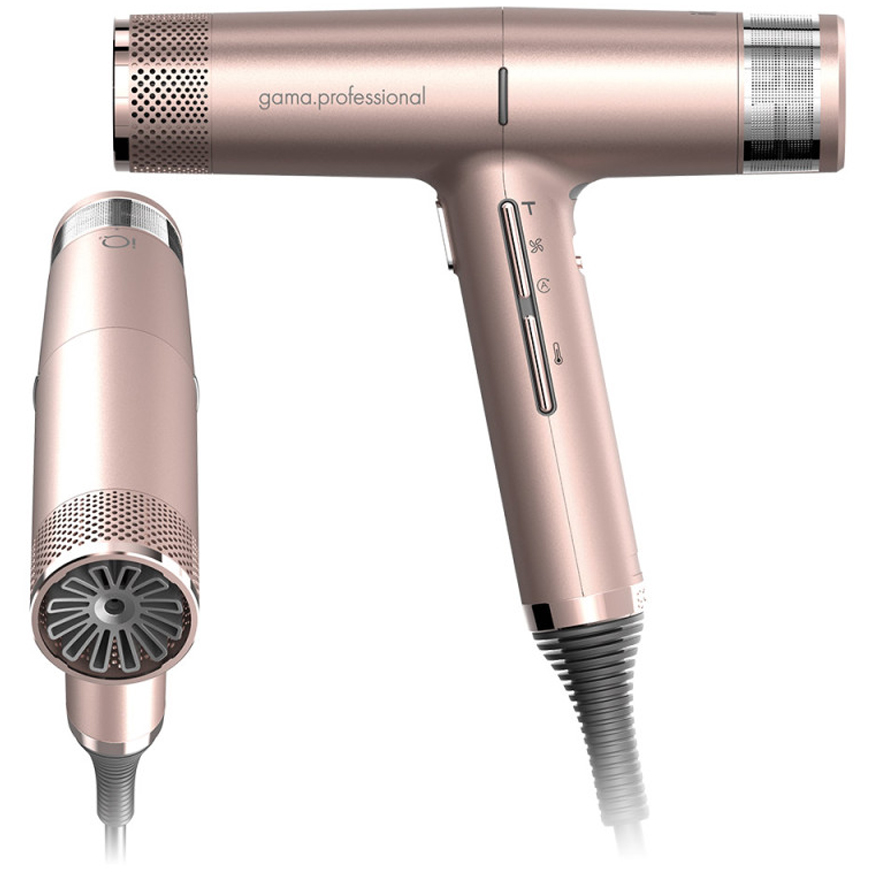 GA.MA Hairdryer IQ 2 Perfetto 1700-2000 W Gold/Rose (12 month warranty)
