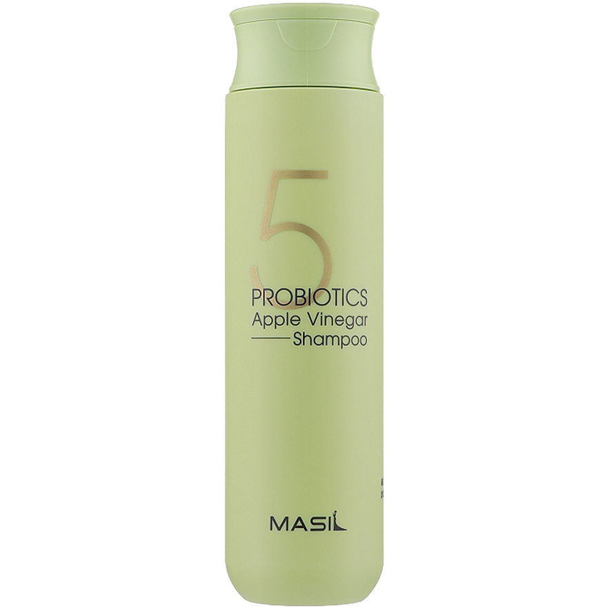 Masil 5 Probiotics Apple Vinegar Shampoo - м'який безсульфатний шампунь з проботіками і яблучним оцтом, 300 мл