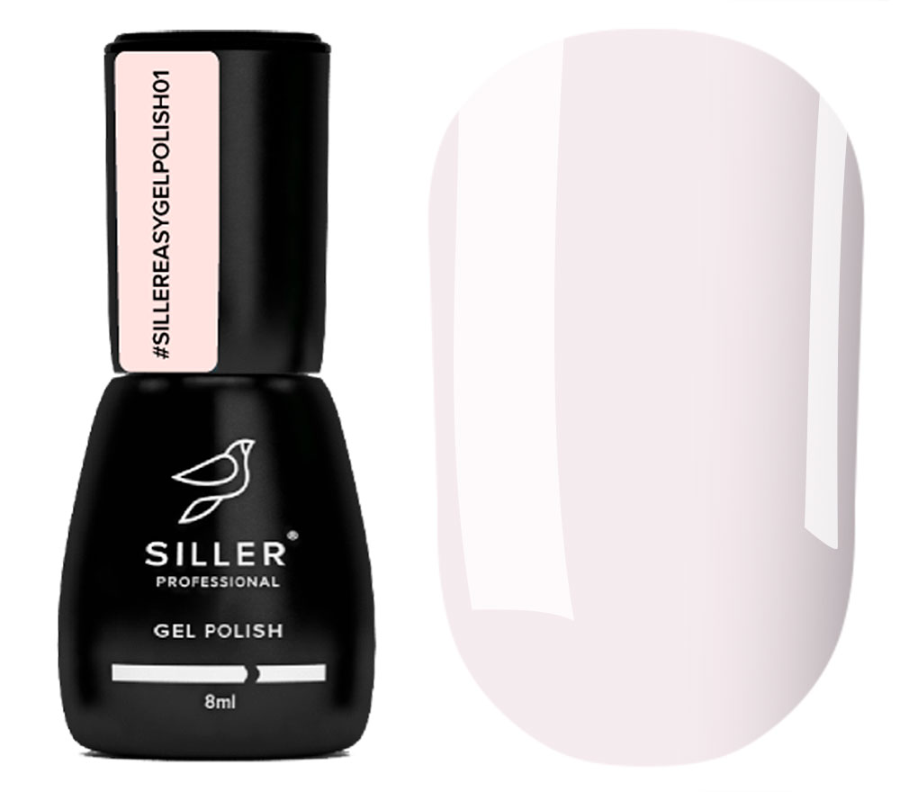 Siller One-step gel polish for nails One-step gel polish EASY #01, 8 ml