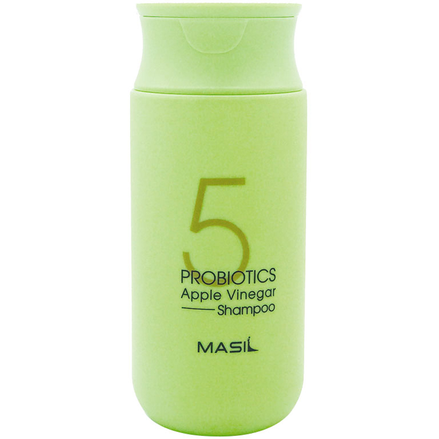Masil 5 Probiotics Apple Vinegar Shampoo - м'який безсульфатний шампунь з проботіками і яблучним оцтом, 150 мл