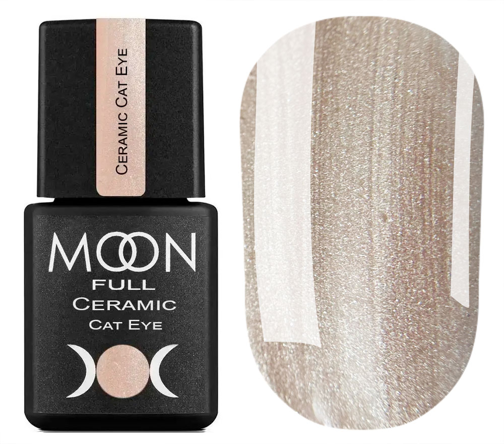 MOON FULL Гель-лак для нігтів Ceramic Cat Eye gel №SC535, 8 мл