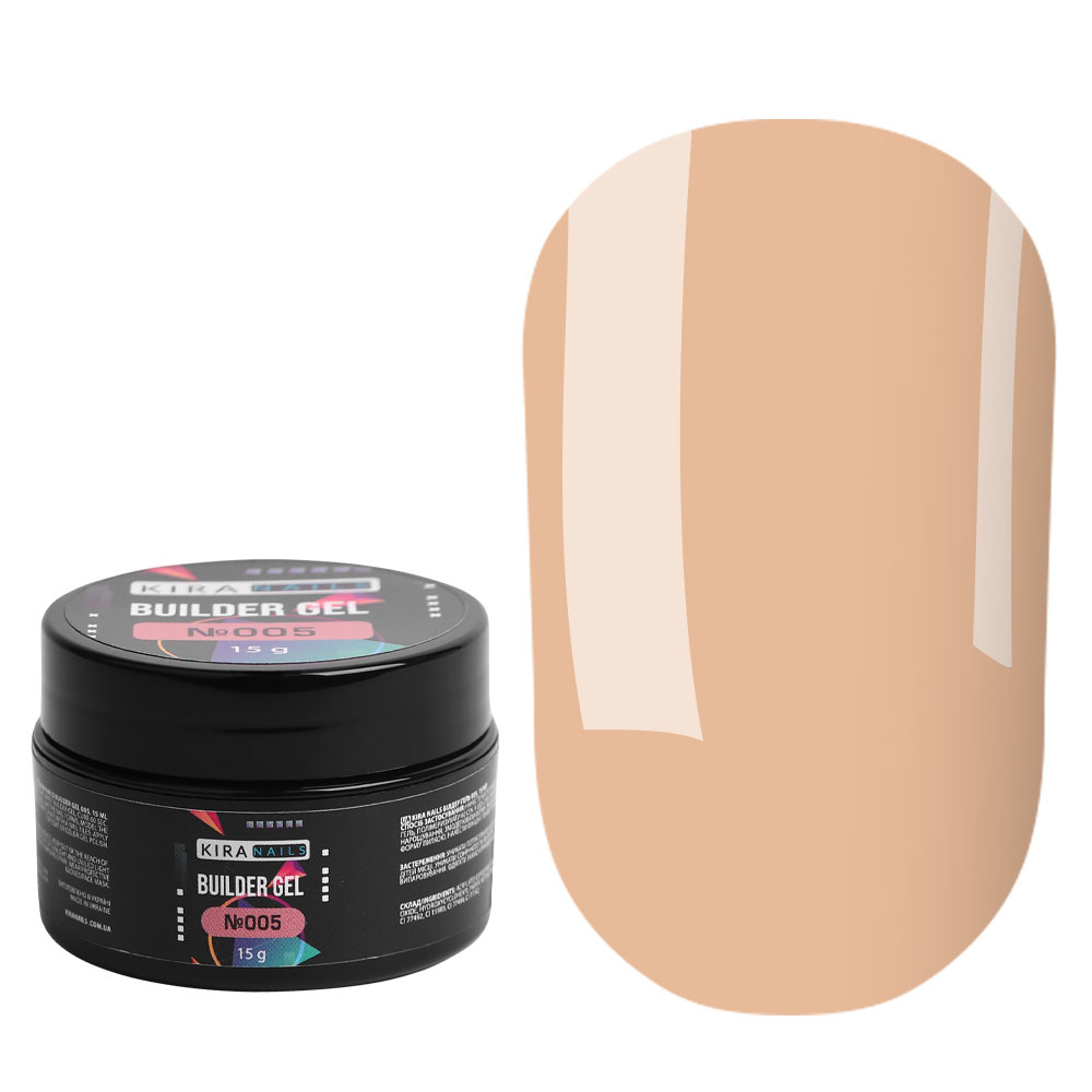 Kira Nails Builder Gel 005, 15 г
