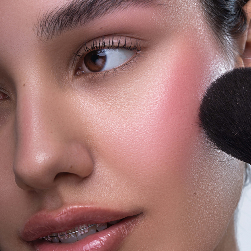 ZOLA Румяна Velvet Blush Glow 03 Прохладный пион Cool Peony, 8.5 г