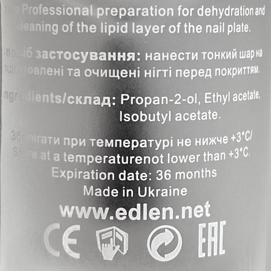 Edlen Nail Dehydrator Dehydrator, 9 ml
