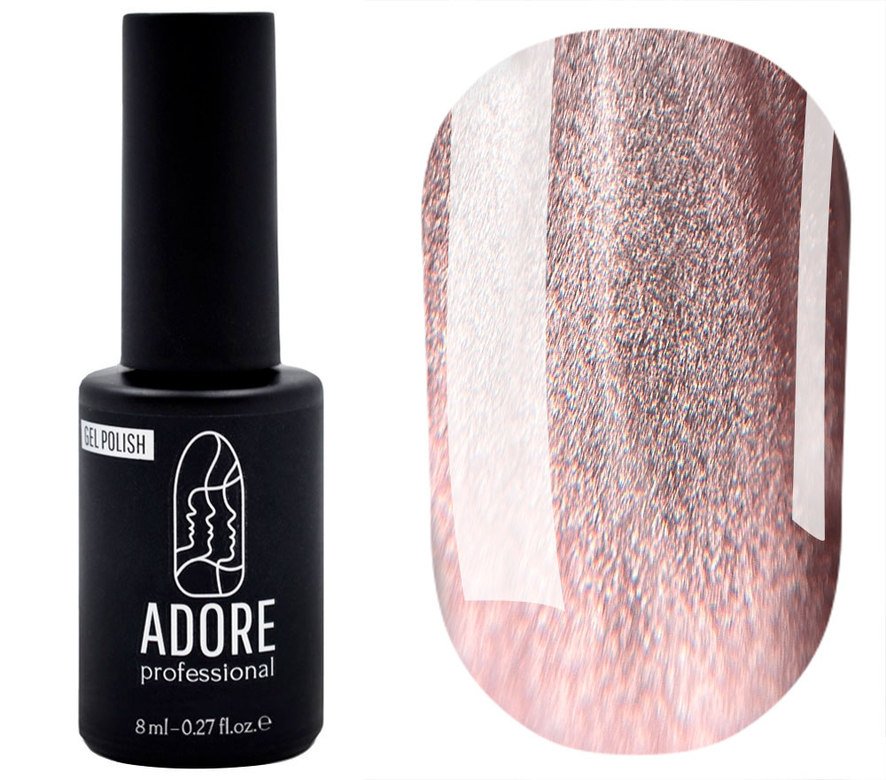 Gel polish ADORE Professional No. 460 (light pink, cat's eye), 8 ml Gel polish ADORE Professional No. 460 (light pink, cat's eye), 8 ml