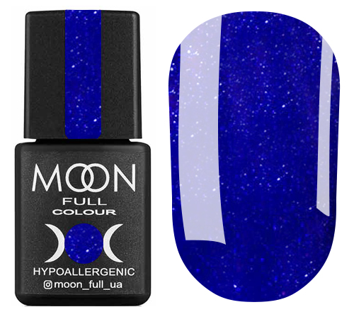 MOON FULL color Gel polish No. 173 gel-varnish (ultramarine, micro-shine), 8 ml