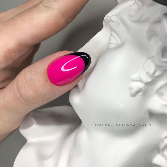 Gel varnish NUB 213 (bright pink, enamel), 8 ml