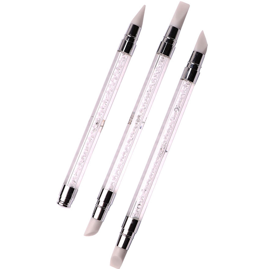 Набір силіконових пензлів Komilfo Silicone Brush Set, 3 шт