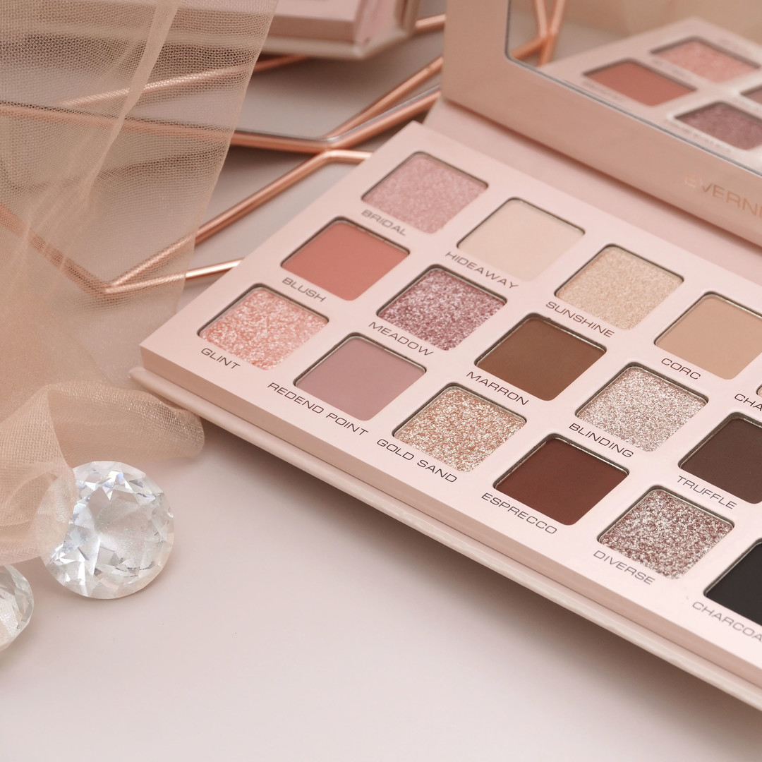 ZIDIA Eyeshadow Palette - Evernude - палетка теней
