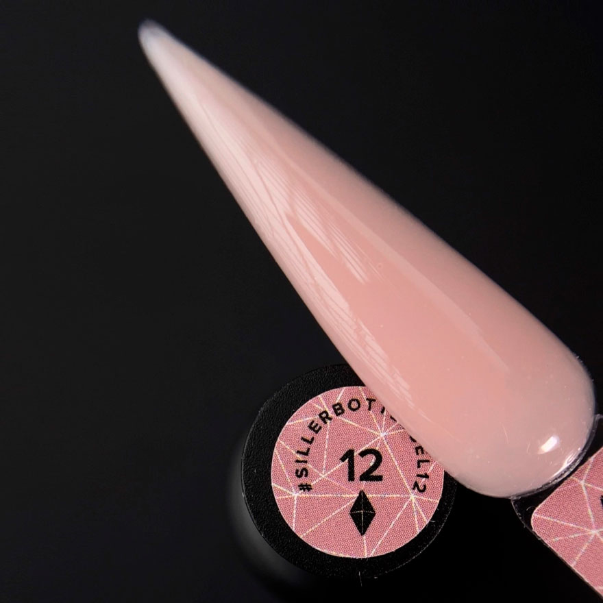 Siller Гель для ногтей Bottle Gel №12 (нюдовый), 15 мл Siller Гель для ногтей Bottle Gel №12 (нюдовый), 15 мл