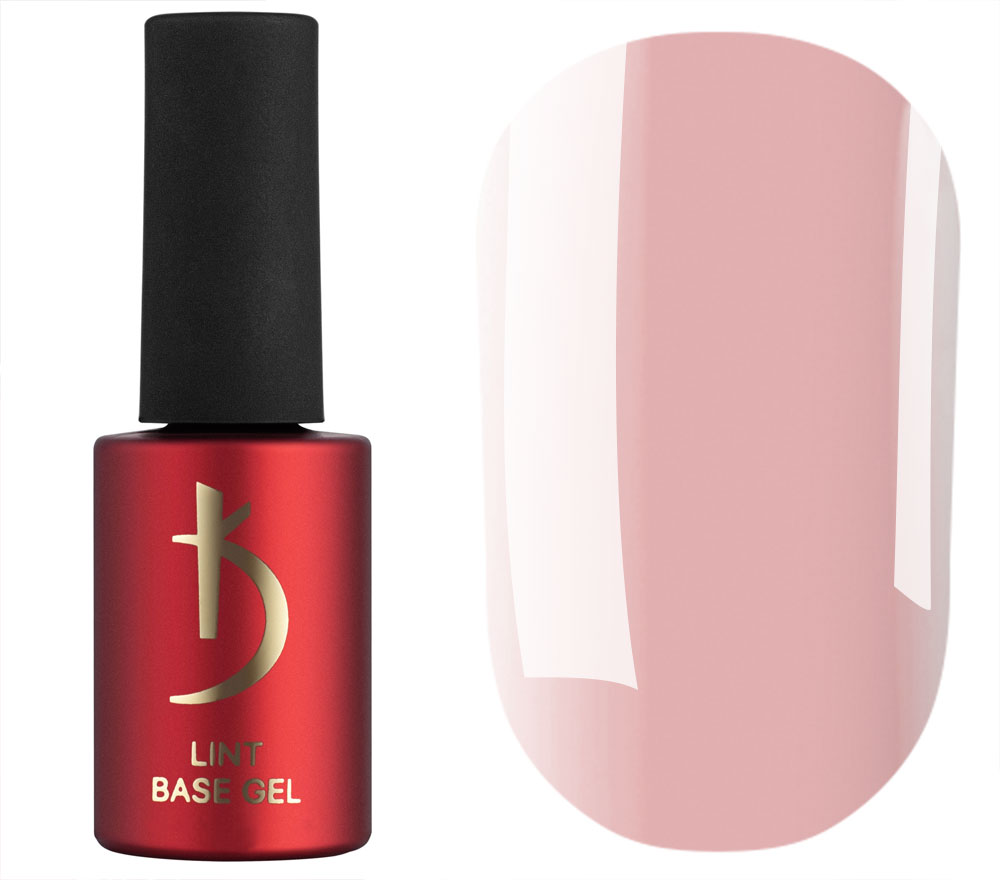Kodi Professional Lint Base Gel - Delicate Rose (muted dark pink), 7 ml
