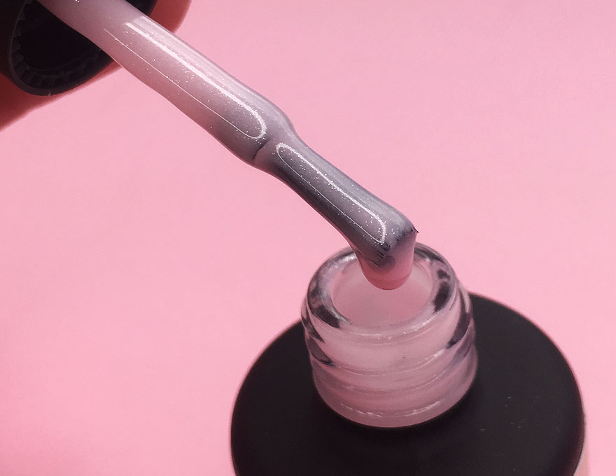 Molekula База для ногтей Base Royal Pink (сливочно-розовый, микроблеск), 12 мл