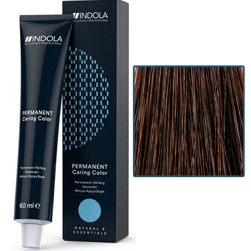 Professional hair dye Indola Profession PCC 4,37 medium brown golden purple, 60 ml (discontinued)