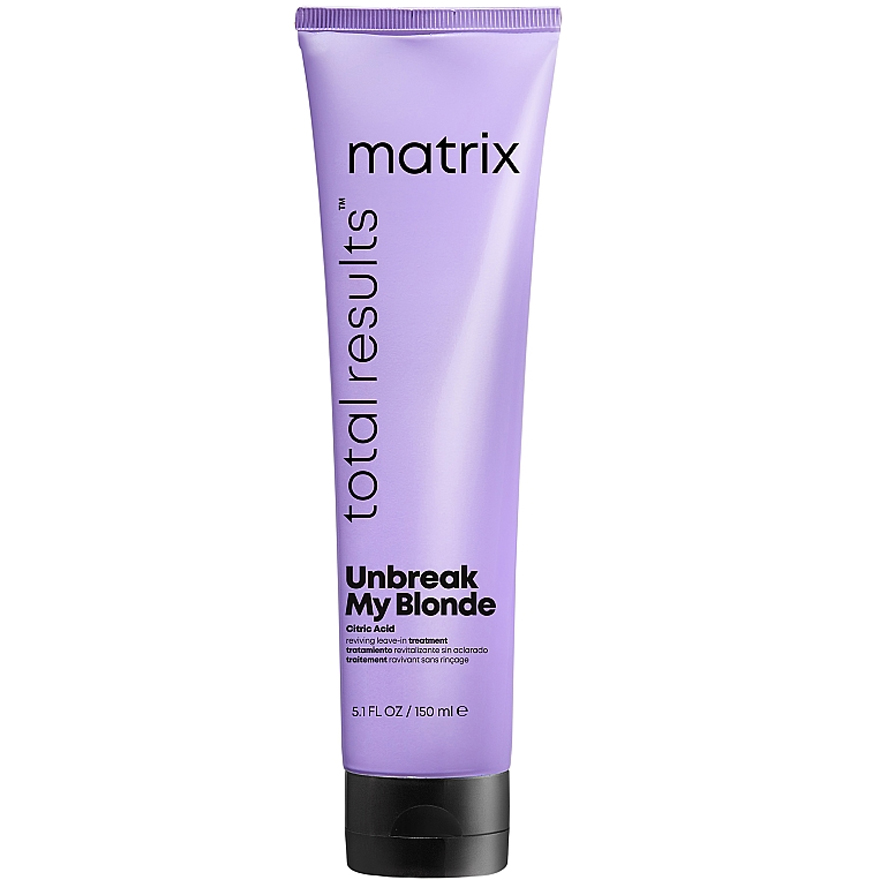 Matrix Total Results Unbreak My Blonde Reviving Leave-in Treatment - leave-in anti-breakage treatment for bleached hair, 150 ml