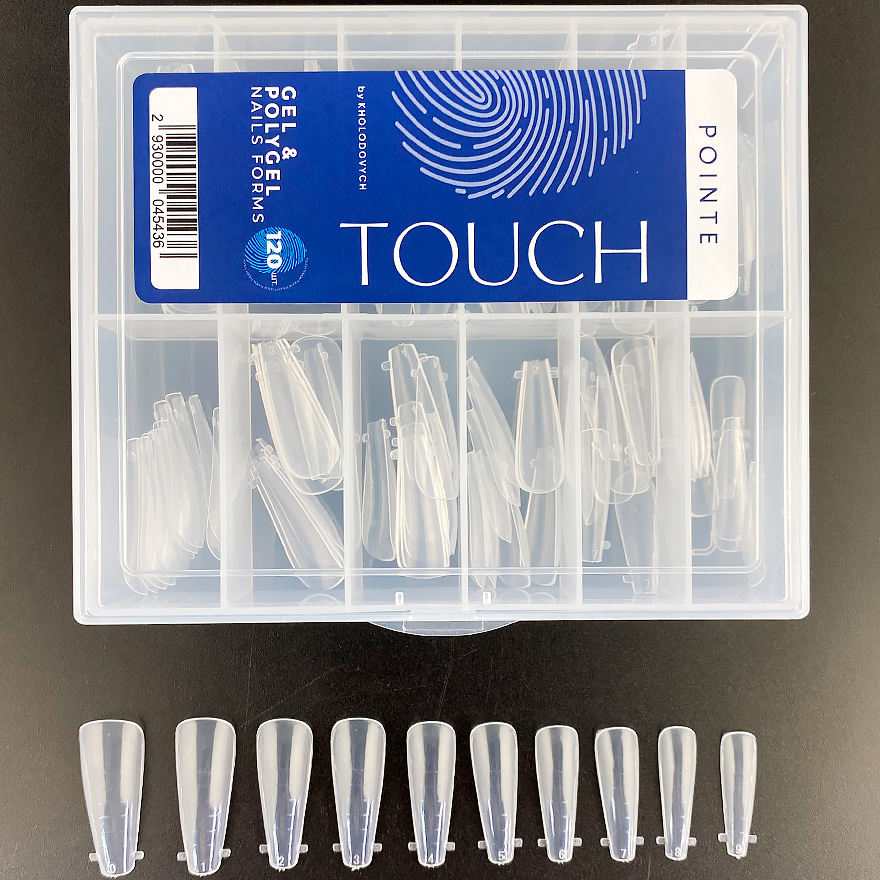 Touch tips of upper forms of Pointe, 120 pcs