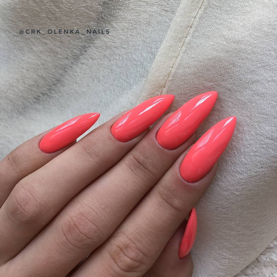 Гель-лак Kira Nails №018 (світлий кораловий, емаль), 6 мл