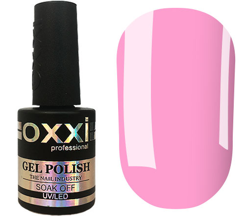 OXXI Gel nail polish No. 320 (pink sakura, enamel), 10 ml