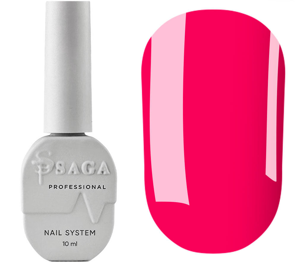 SAGA professional Gel Polish Marmalade 1 (green-yellow with flakes), 9 ml