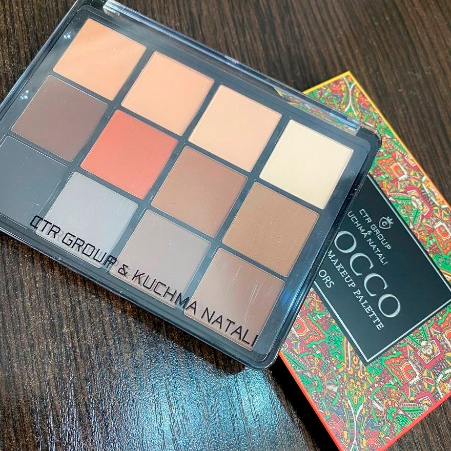CTR Eye Shadow Palette Barocco, 12*2.5 g