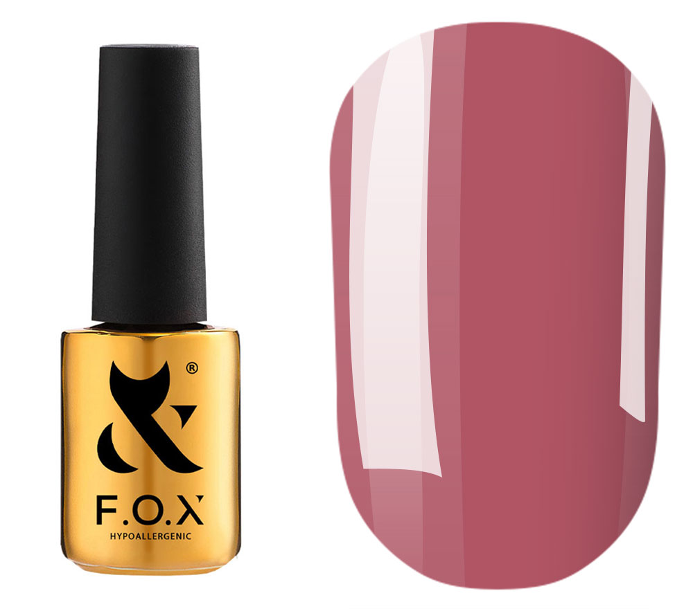 FOX Spectrum gel varnish No. 086 (carmine, enamel), 7 ml