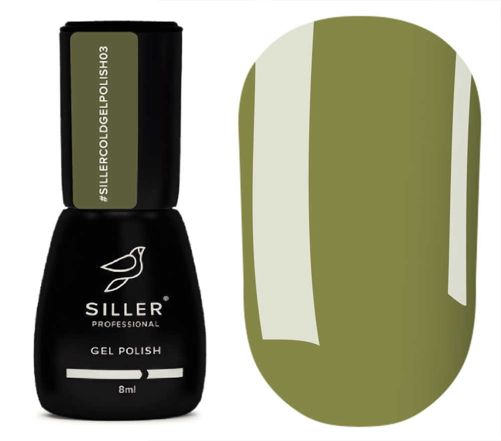 Siller Gel polish Cold No. 03, 8 ml