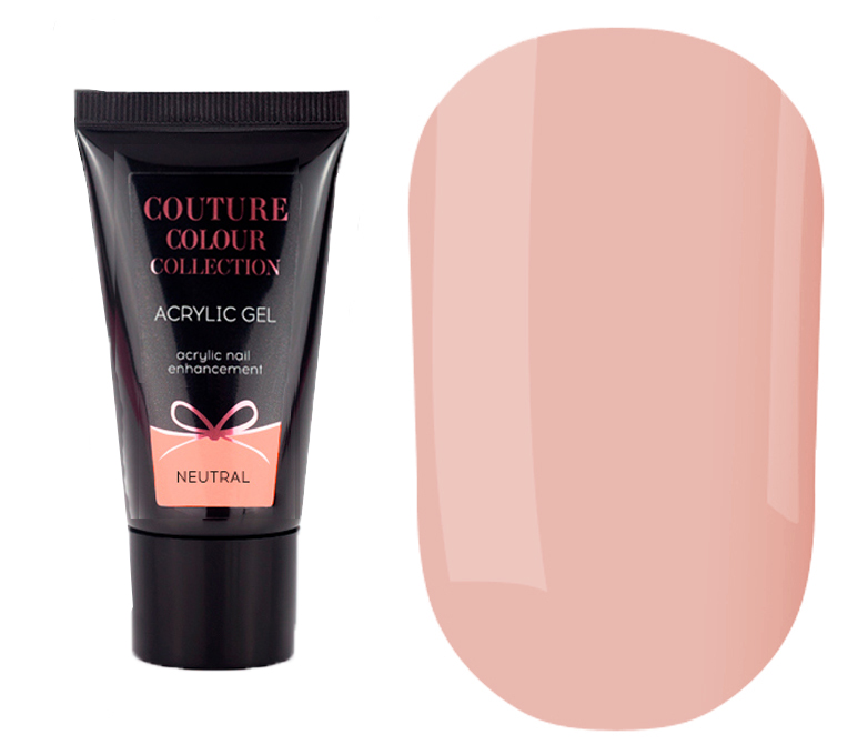 COUTURE Colour Acrylic Gel - Neutral, 30 мл