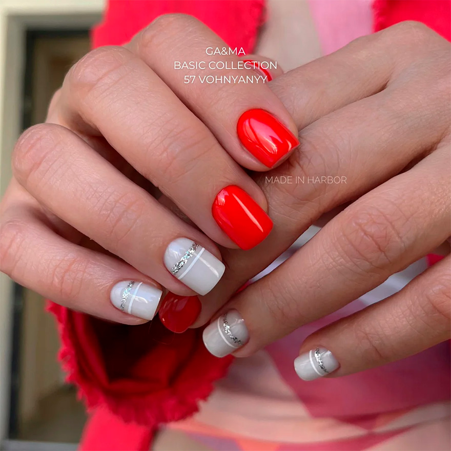 GA&MA Gel polish Basic collection 057 vohnyanyy, 10 ml