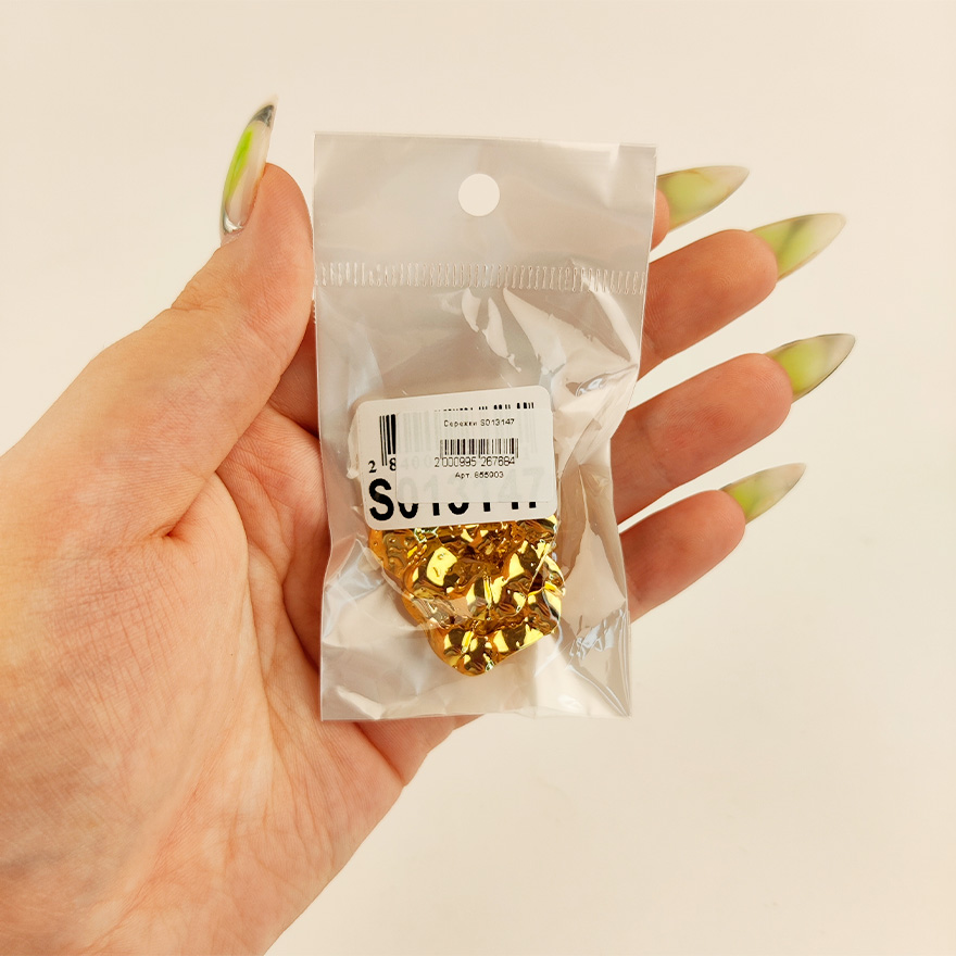 Серьги S013147