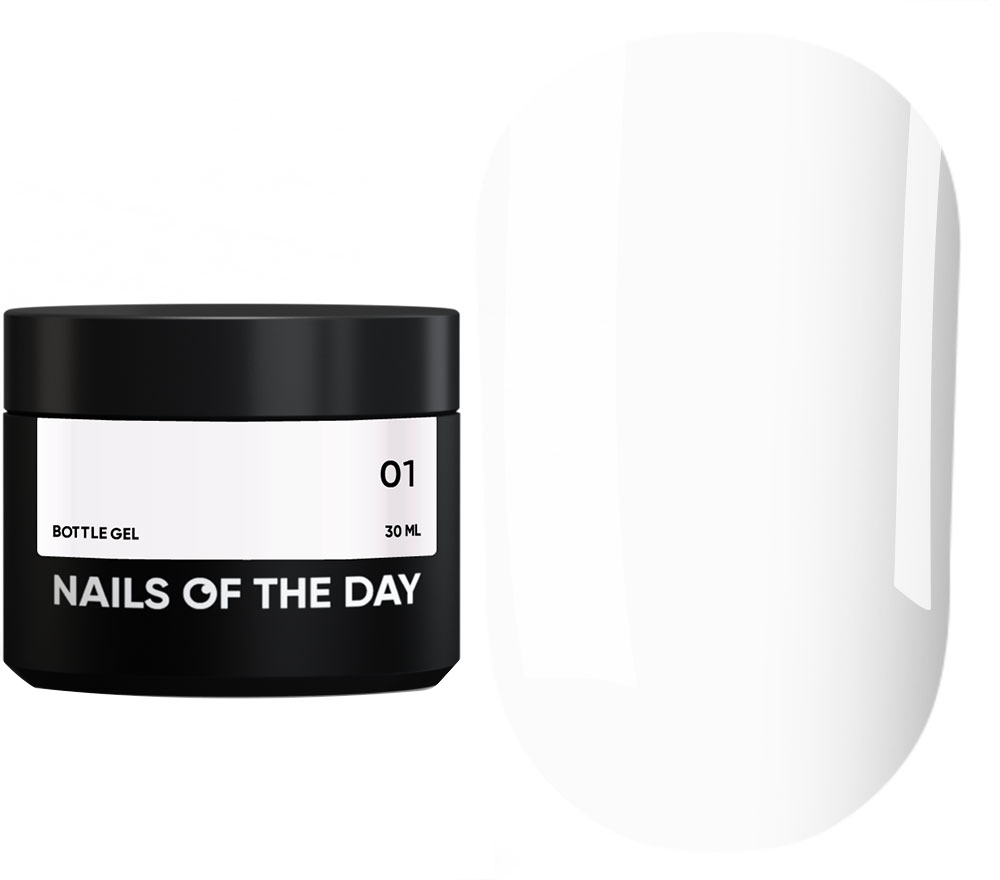 Nails Of The Day Nail Bottle Gel No. 01, 30 ml