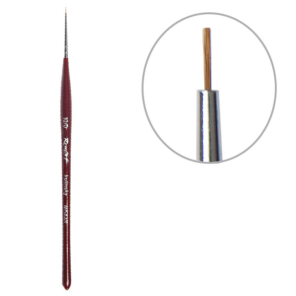 Rubleff Brush-dots №10/0, Siberian kolinsky (MK83R)