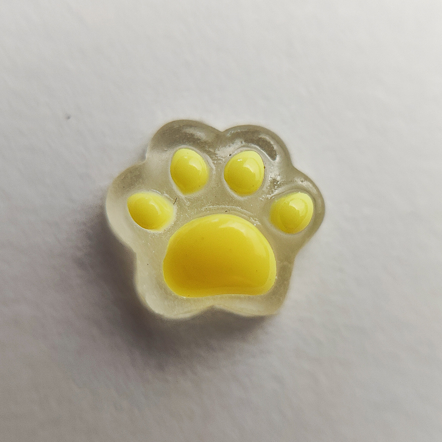 Декор для ногтей Paws, 9 х 9 мм , 1 шт в уп