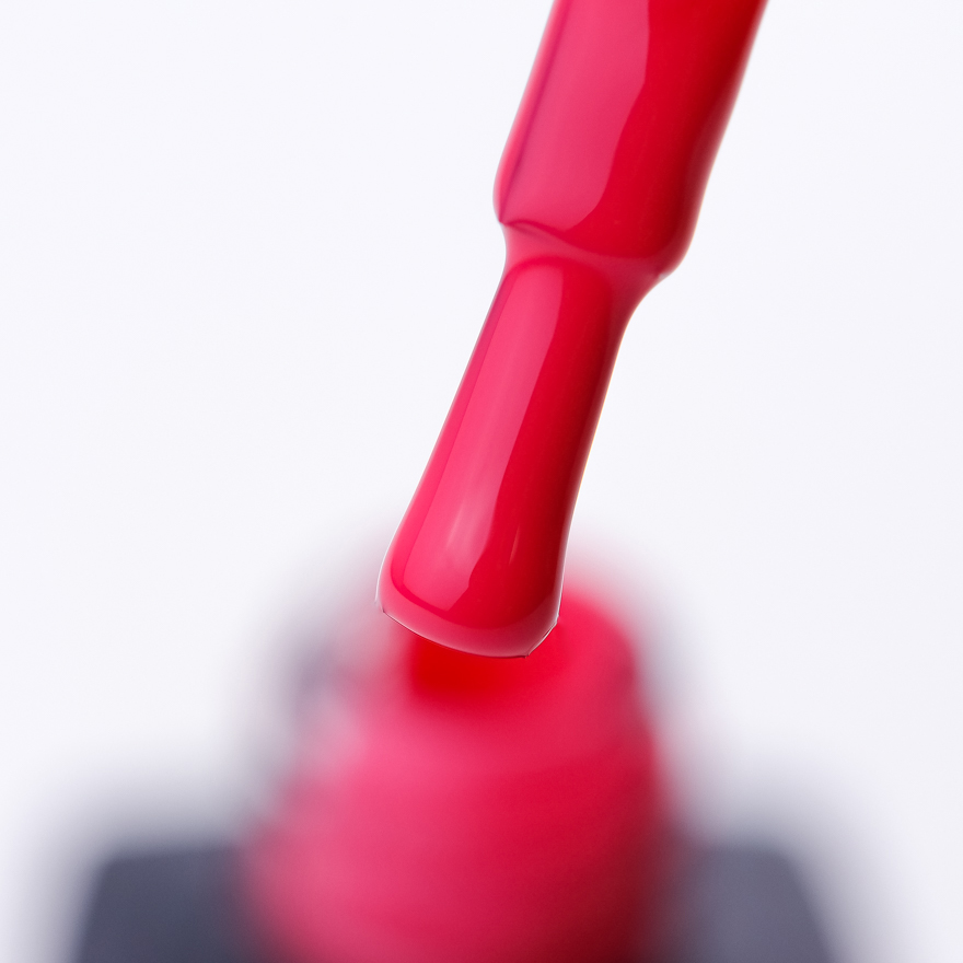 Kira Nails gel varnish No. 052 (light raspberry-red, enamel), 6 ml