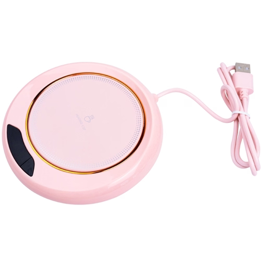 Підігрівач для гелю з USB кабелем, рожевий (гарантія 1 місяць)