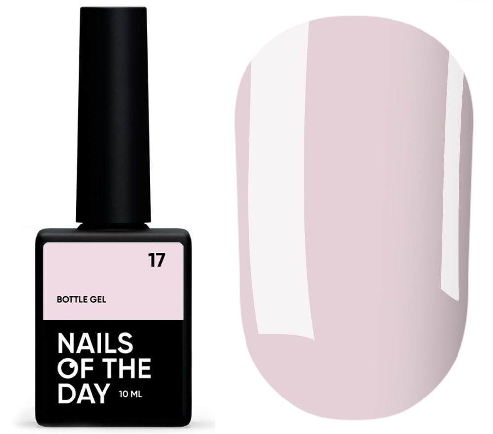 Nails Of The Day Bottle Gel (Clear), 10 ml Nails Of The Day Bottle Gel (Clear), 10 ml