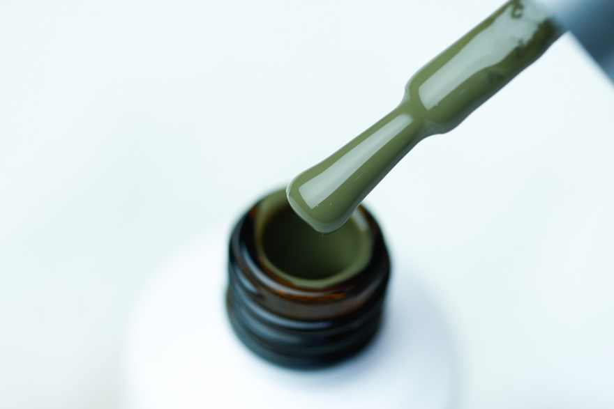 Atica Khaki GPM184 gel varnish (khaki, enamel), 7.5 ml