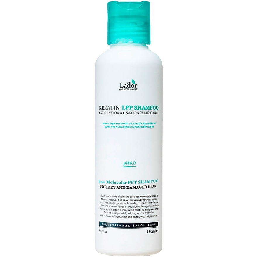 La'dor Keratin LPP Shampoo Low alkaline shampoo with proteins and keratin, 150 ml